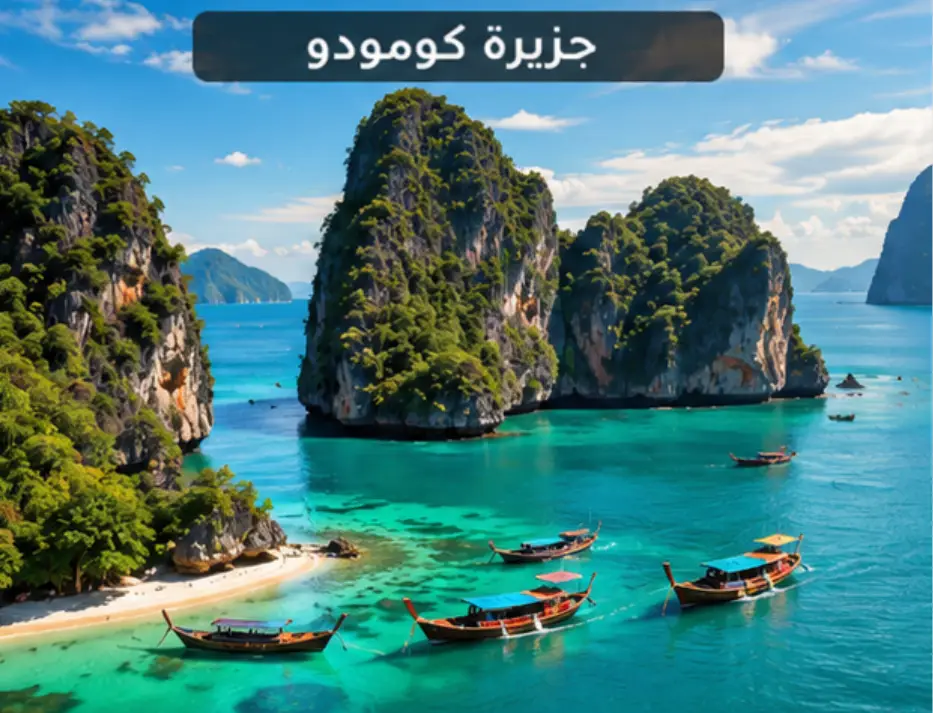 جزيرة كومودو اندونيسيا